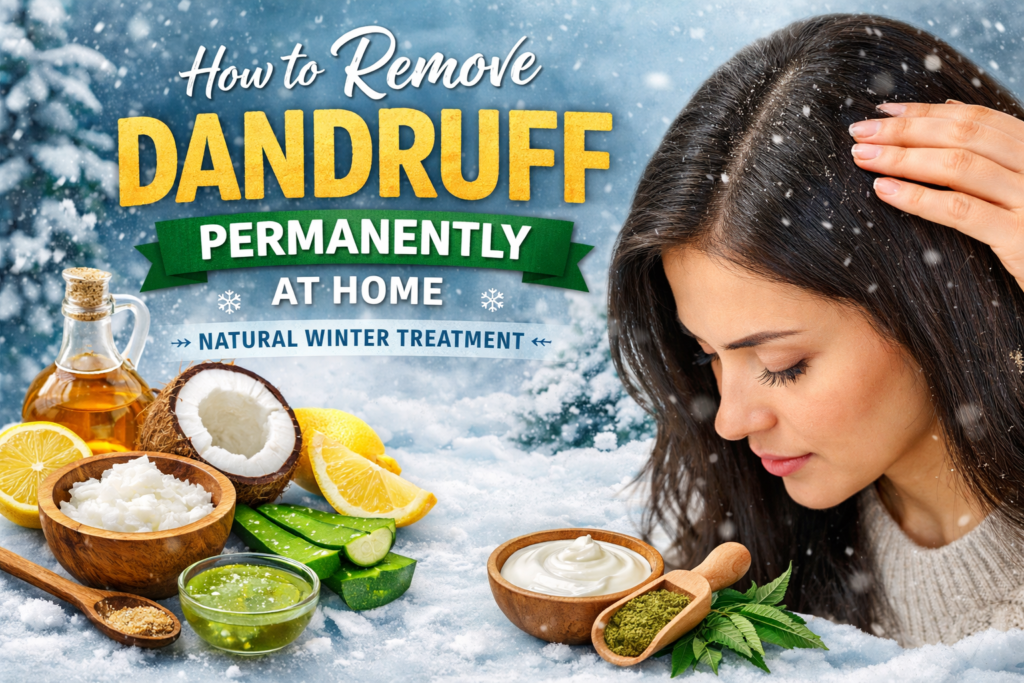 How to Remove Dandruff Naturally at Home in Winter (Easy Remedies) how to remove dandruff naturally at home in winter