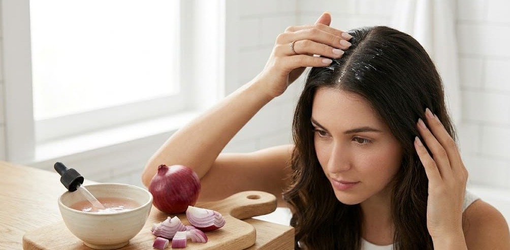 onion juice for hair growth