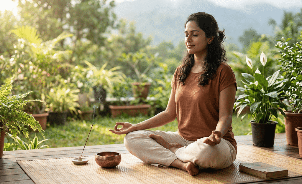 reduce stress to control hair fall